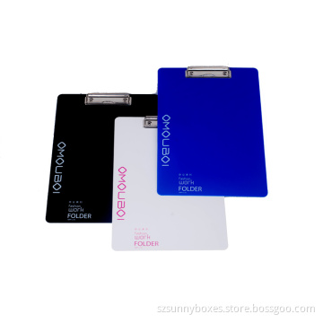 Office Supplies A4 Metal Clip File Folder